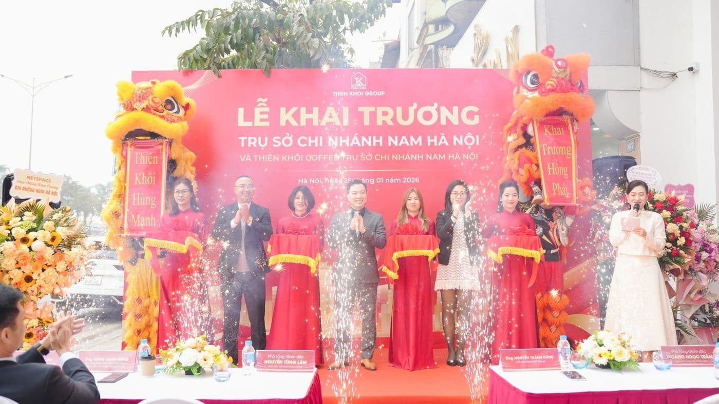 Lễ Khai trương Trụ sở Chi nhánh Nam Hà Nội