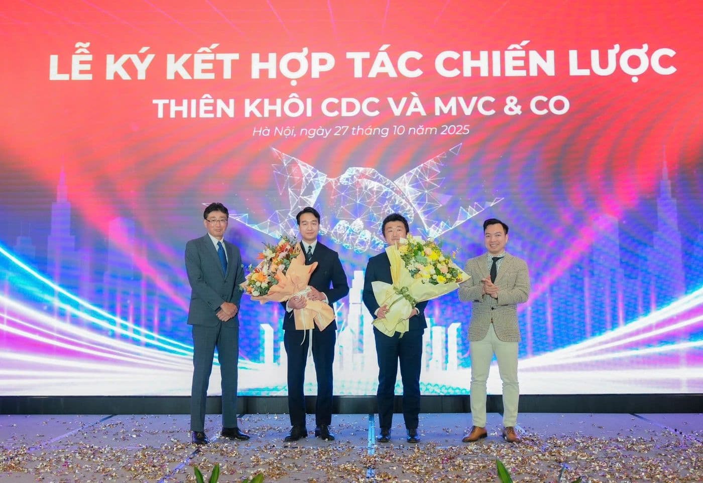 Lễ ký kết hợp tác chiến lược Thiên Khôi CDC và MVC&CO